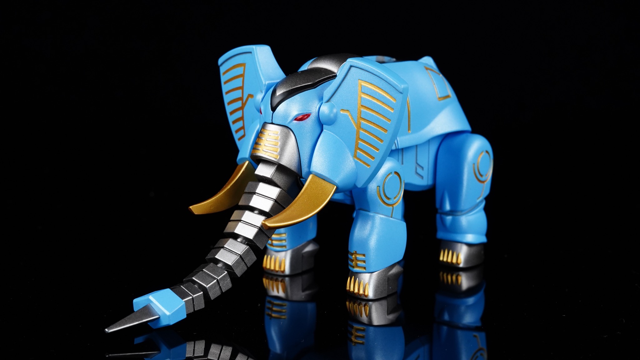 ガオエレファント SMP・ガオライオン＆ガオエレファント】改修＆塗装済み完成版