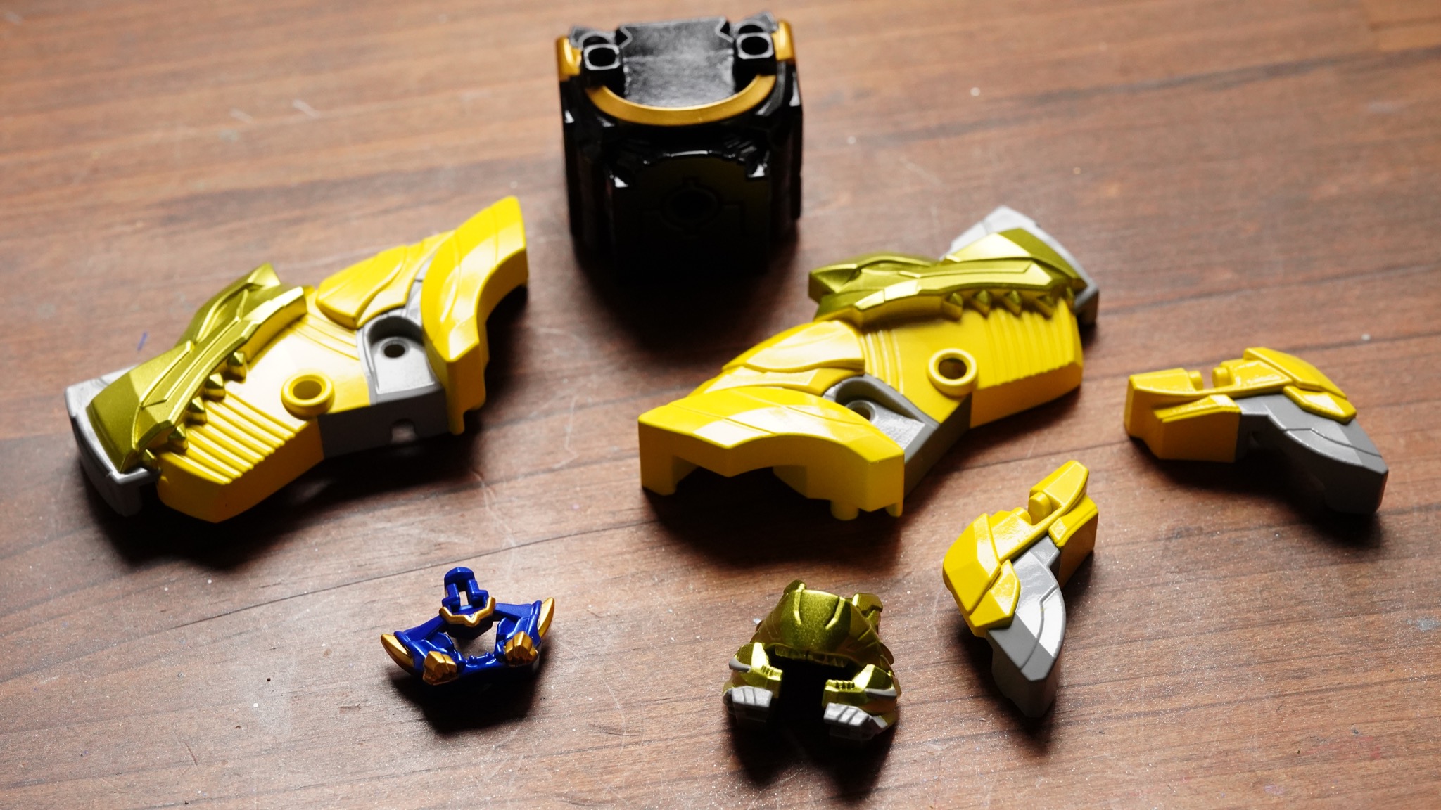 テガソード　ミニプラ　全塗装　オリジナルカラーレオンバスター　ティラノハンマー ミニプラ・テガソード&レオンバスター50&ティラノハンマー50